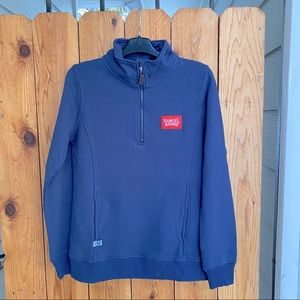 Sam Adams Quarter Zip Sweatshirt Sweater NWOT